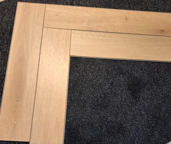 Pvc visgraat click Gelasta 5201 - 120m2, Huis en Inrichting, Stoffering | Vloerbedekking, Nieuw, Ophalen