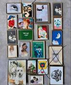 Fotolijst Lijstje Jyden antiek bol glas zilverkleur vintage, Antiek en Kunst, Ophalen of Verzenden