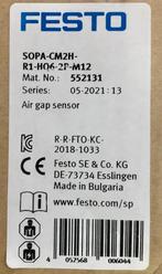 FESTO - Air Gap Sensor - SOPA-CM2H-R1-HQ6-2P-M12 - 552131, Ophalen of Verzenden, Nieuw