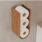 Toiletpapierhouder van hout (kersen) - nieuw, Huis en Inrichting, Badkamer | Badtextiel en Accessoires, Ophalen, Nieuw