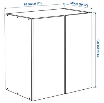 Nieuwe IKEA IVAR kast met deuren - afbeelding 3