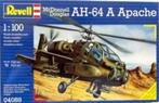 Revell McDonnell Douglas AH-64A Apache (04089) SHF, Revell, Gebruikt, Ophalen of Verzenden, Helikopter