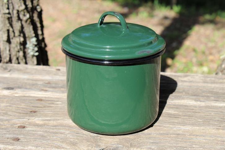 Brocante - Decoratieve emaille objecten!, Antiek en Kunst, Antiek | Emaille, Ophalen of Verzenden