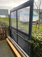 Aluminium Schuifdeur 201x215cm, Tuin en Terras, Overkappingen, Ophalen of Verzenden, Gebruikt, Veranda