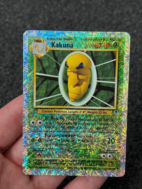 Pokémon Kakuna Rev. holo #50 legendary collection, Hobby en Vrije tijd, Verzamelkaartspellen | Pokémon, Zo goed als nieuw, Losse kaart