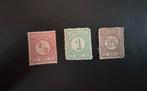 NVPH 30a 31 33b ongestempeld, Postzegels en Munten, Postzegels | Nederland, Ophalen of Verzenden