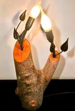 Sierlijke boomstronklamp, Nieuw, Ophalen of Verzenden, Landelijk, Minder dan 50 cm