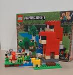 LEGO Minecraft 21153 De schapenboerderij, Ophalen of Verzenden, Zo goed als nieuw, Complete set, Lego