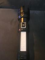 Multifunctionele USB Oplaadbare Zaklamp - 3000m Bereik, Caravans en Kamperen, Ophalen of Verzenden, Nieuw, Accu