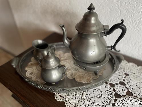 Prachtig Royal Holland Daalderop Tin Theeservies – Compleet, Antiek en Kunst, Antiek | Tin, Ophalen