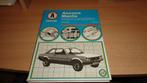 Werkplaatshandboek  OPEL  MANTA - ASCONA   (NIEUW), Boeken, Auto's | Folders en Tijdschriften, Nieuw, Opel, Verzenden