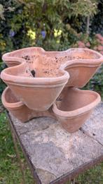 Terracotta Stapelbare Bloempot, Tuin en Terras, Bloempotten, Gebruikt, Overige vormen, Terracotta, Tuin