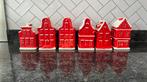 6 stuks Postcode loterij huisjes, Huis en Inrichting, Woonaccessoires | Overige, Ophalen of Verzenden, Zo goed als nieuw