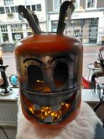 Metalen Halloween decoratie - pompoen - metal art, Ophalen of Verzenden, M, P, O