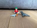 Playmobil jongen met baby zeehond - 4660, Ophalen of Verzenden, Zo goed als nieuw, Complete set