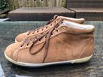Suède Santoni sneakers maat 8,5 UK/EU 42,5, Bruin, Ophalen of Verzenden, Sneakers of Gympen, Santoni