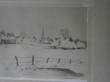 VAN HEMERT(Scheen) Mooie Winters gezicht van Vianen beschikbaar voor biedingen