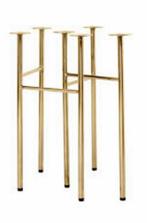 Ferm Living Tafelpoten set van 2x NIEUW goud, Ophalen of Verzenden, Zo goed als nieuw