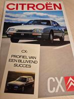Hele dikke Citroën CX SERIE 2 folder Nederlands óók Prestige, Ophalen of Verzenden, Zo goed als nieuw, Citroën