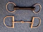 ** 2x bit, Dieren en Toebehoren, Paarden en Pony's | Hoofdstellen en Tuigage, Ophalen of Verzenden, Zo goed als nieuw, Overige soorten