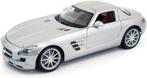 Mercedes-Benz SLS AMG 2012 Zilver Metallic 1-18 Maisto, Hobby en Vrije tijd, Modelauto's | 1:18, Tschuiten@hotmail.com, Auto, Nieuw
