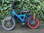 Loekie Blauwe kinderfiets - 16 inch, Ophalen of Verzenden, Gebruikt, 16 inch, Handrem