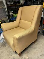 Zandkleurige relax stoel, Huis en Inrichting, Ophalen, Minder dan 75 cm, Zo goed als nieuw, 75 tot 100 cm