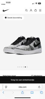 Nike Air Force 1 Flyknit, Zwart, Nike, Nieuw, Ophalen of Verzenden