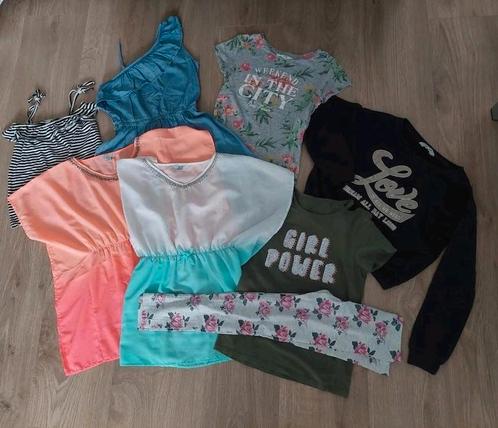 Meisjeskleding pakket tuniekjes, trui, jurkje etc. 146/152, Kinderen en Baby's, Kinderkleding | Maat 146, Gebruikt, Meisje, Ophalen of Verzenden