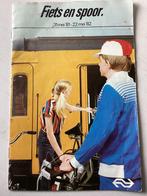 Folder Fiets en spoor (Nederlandse Spoorwegen), Verzenden, Zo goed als nieuw, Trein, Overige typen