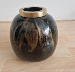 Colmore by Diga vaas zwart goud, Overige materialen, Zwart, Ophalen of Verzenden, Zo goed als nieuw