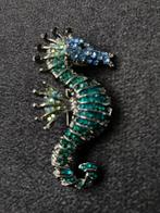 Mooie broche - zeepaardje, Sieraden, Tassen en Uiterlijk, Ophalen of Verzenden, Nieuw, Overige materialen