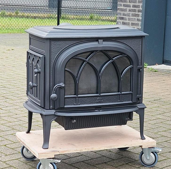 Houtkachel Jotul F500, Huis en Inrichting, Kachels, Zo goed als nieuw, Vrijstaand, Houtkachel, Hout, Ophalen of Verzenden