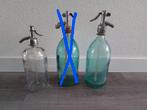 2 oude spuitwater flessen
Van de kleine is de pomp lam
34 en, Antiek en Kunst, Antiek | Glas en Kristal, Ophalen of Verzenden