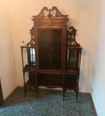 Antiek display/vitrine kast, Antiek en Kunst, Antiek | Meubels | Kasten, Ophalen of Verzenden
