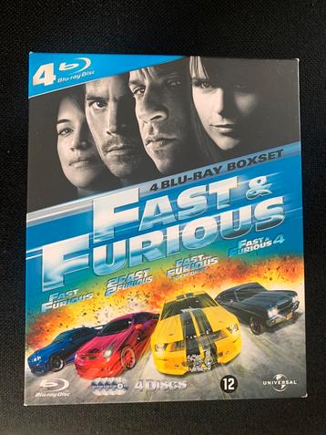 Fast and the furious 1 t/m 9 bluray