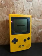 Nintendo Game Boy Pocket geel – getest + battery pack, Ophalen of Verzenden, Zo goed als nieuw, Game Boy Pocket