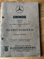 Unimog instructie boekje, Ophalen