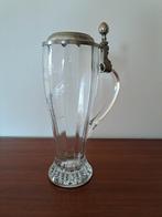 Vintage Duitse bierpul met tinnen (92% tin) deksel, Verzamelen, Ophalen of Verzenden, Zo goed als nieuw, Pul(len), Overige merken