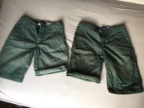 groene classic chino shorts H&M 146 korte broek, Kinderen en Baby's, Kinderkleding | Maat 146, Gebruikt, Jongen of Meisje, Broek