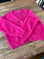 ✨By Bar✨ Alpaca Vestje Fuchsia Roze S/M zgan, Ophalen of Verzenden, Zo goed als nieuw, Roze, Maat 38/40 (M)