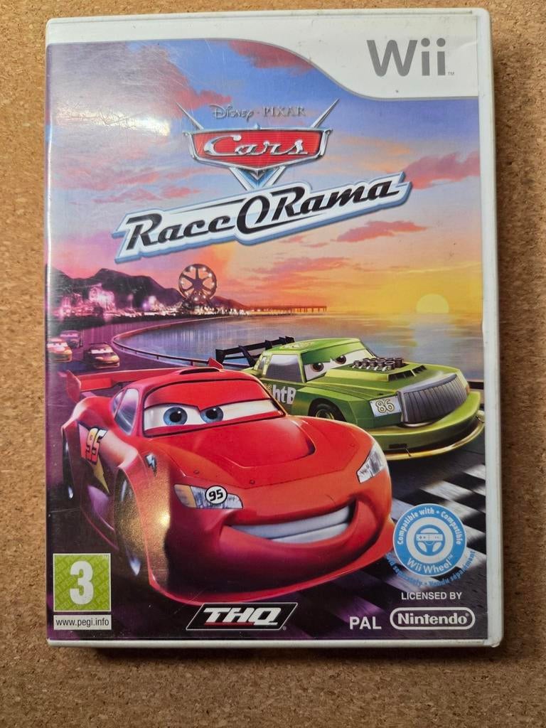Wii Cars Race O Rama, Racen en Vliegen, Ophalen of Verzenden, Zo goed als nieuw, 3 spelers of meer