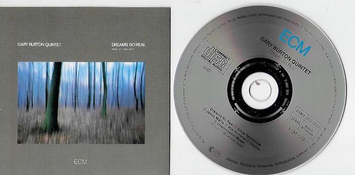 Gary Burton Quintet – Dreams so real (Music of Carla Bley)., Cd's en Dvd's, Cd's | Jazz en Blues, Gebruikt, Jazz, Verzenden