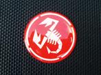 Abarth naaf sticker - Punto 600 500 850 124 Seicento, Verzenden, Nieuw