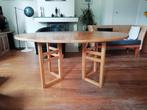 Eettafel Tafel Designtafel Vintage, Ophalen, Gebruikt, Vijf personen of meer, Rond