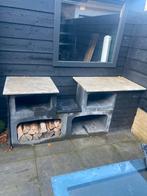 Gratis Buitenkeuken/ barbecue-opstelling, Tuin en Terras, Ophalen, Gebruikt, Houtskool, Vrijstaand