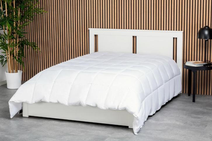 lixemeau donzen All year dekbed enkel met een katoenen tijk, Huis en Inrichting, Slaapkamer | Beddengoed, Zo goed als nieuw, Deken of Dekbed