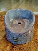 Wax Kaars PTMD Design XL zonder LED verlichting, Ophalen, Overige materialen, Gebruikt, Grijs