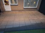 Betontegels, Tuin en Terras, Tegels en Klinkers, Ophalen, Gebruikt, 10 m² of meer, Beton