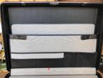 Delsey Aktetas , zwart, kunststof,cijferslot, Gebruikt, 50 tot 60 cm, Hard kunststof, Slot